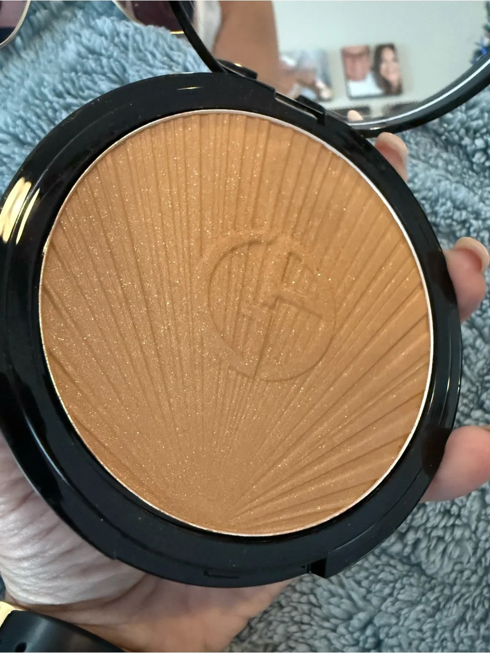 GIORGIO ARMANI 2026 BRONZER HIGHLIGHTER / nottt shiny !!  A must !!! with my $
